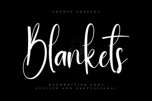 Blankets: A Script Font with Elegance and Modern Flair