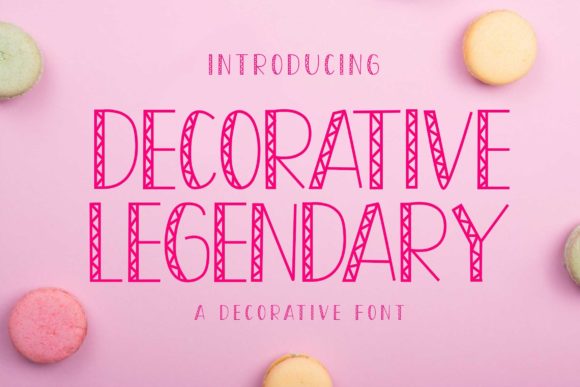 Decorative Legendary: A Font That Adds Character to Your Web Design