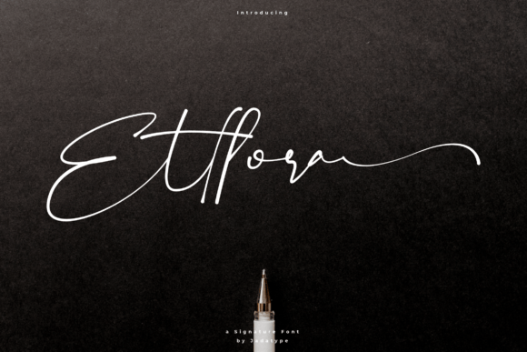 Ettlora: The Script Font That Elevates Your Brand’s Visual Story