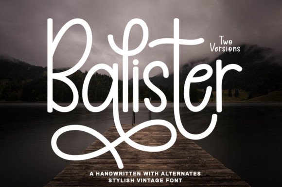 Exploring Balister: A Handwritten Font for Modern Branding
