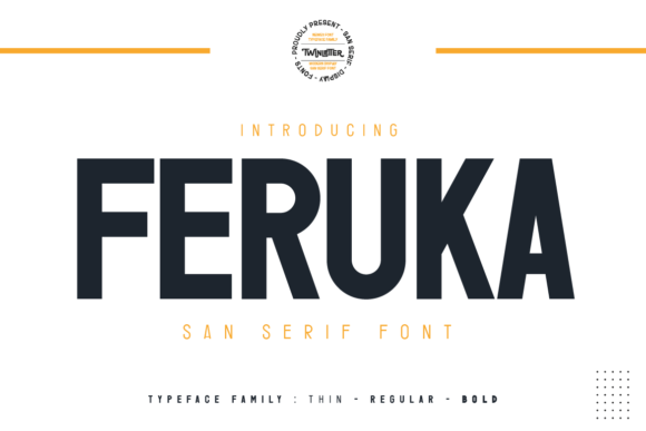 Feruka: A Font That Elevates Branding with Bold Confidence