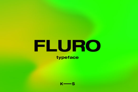 Fluro: A Bold Sans Serif for Digital Design