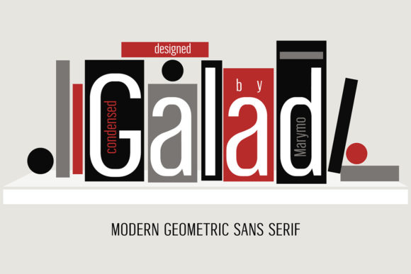 Galad: A Modern Sans Serif with a Geometric Edge