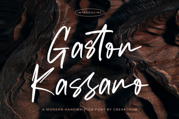 Gaston Kassano: The Font That Elevates Your Brand