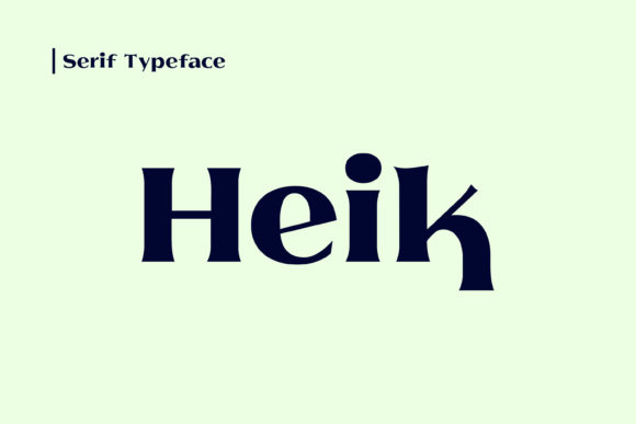 Heik: The Serif Font That Elevates Your Brand’s Visual Voice