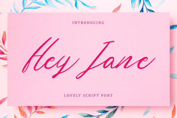 Hey Jane: The Font That Made My Brand Feel More Real