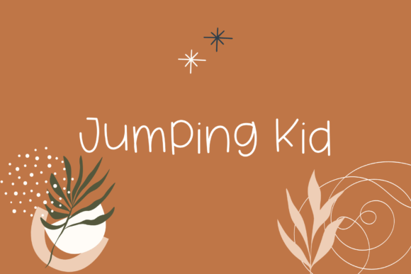 Jumping Kid: A Font That Brings Handwritten Charm to Digital Design