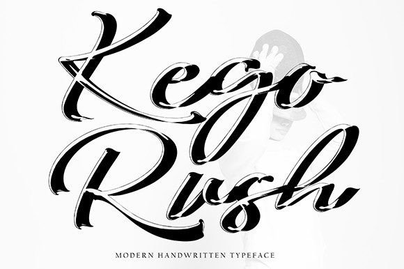 Kego Rush: A Handwritten Font That Breathes Life Into Your Creations