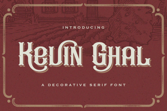 Kevin Ghal: A Bold Blackletter Font for Editorial Impact