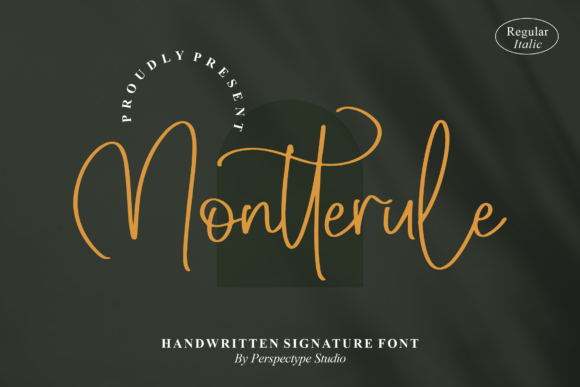 Montterule: A Quirky Handwritten Font for Branding Projects