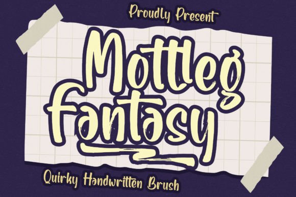 Motlleg Fantasy: A Font That Breathes Life Into Digital Design