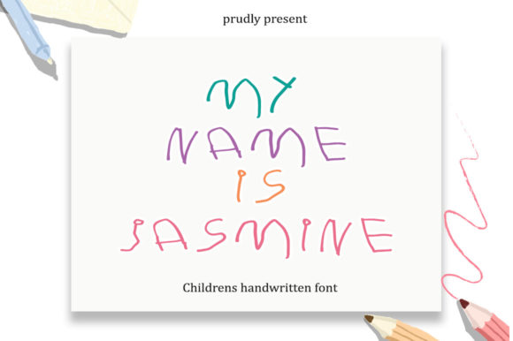 My Name is Jasmine: A Handwritten Font for Memorable Digital Branding