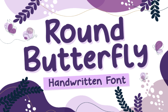 Round Butterfly: A Versatile Script Font for Editorial Design
