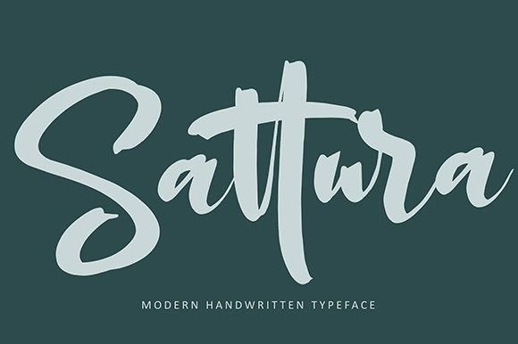 Sattura: A Handwritten Font for Dynamic Digital Design