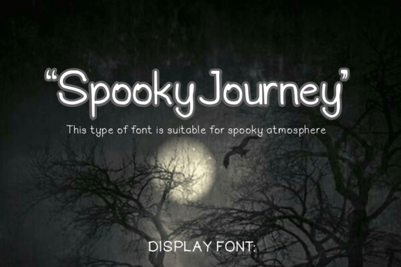 Spooky Journey: The Font That Adds Magic to Your Campaigns
