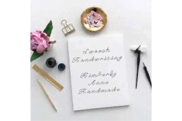Swoosh Handwriting: A Font That Breathes Life Into Your Creations