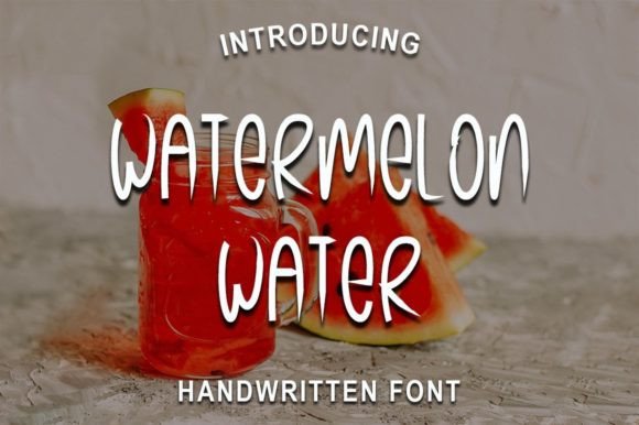 Watermelon Water: A Script Font for Dynamic Digital Campaigns